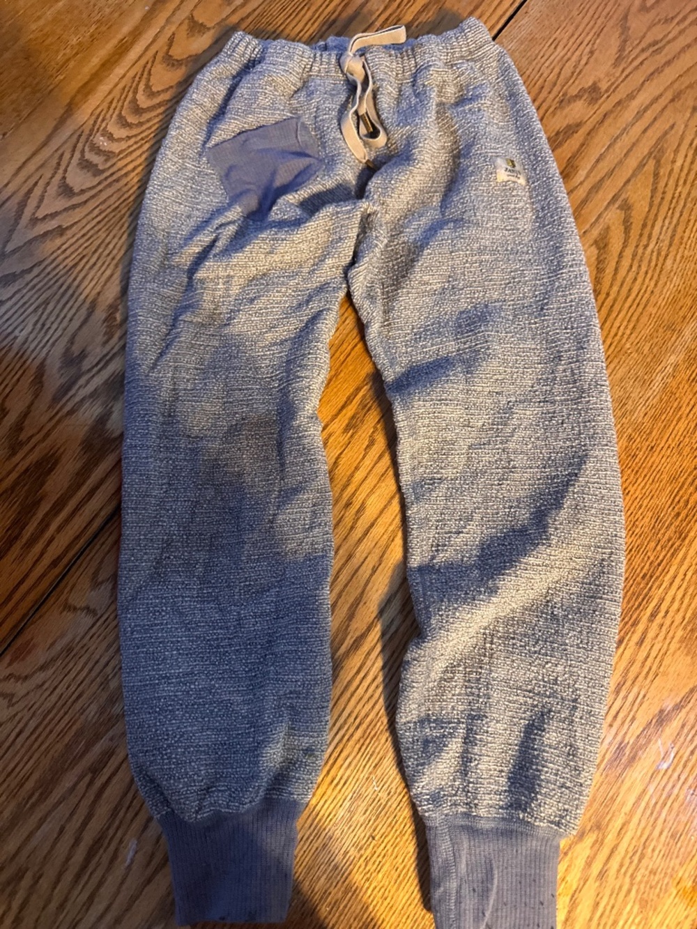 Rare Janus Norway Merino Wool blend Kids Jogger Sweatpants gray   Super hard to